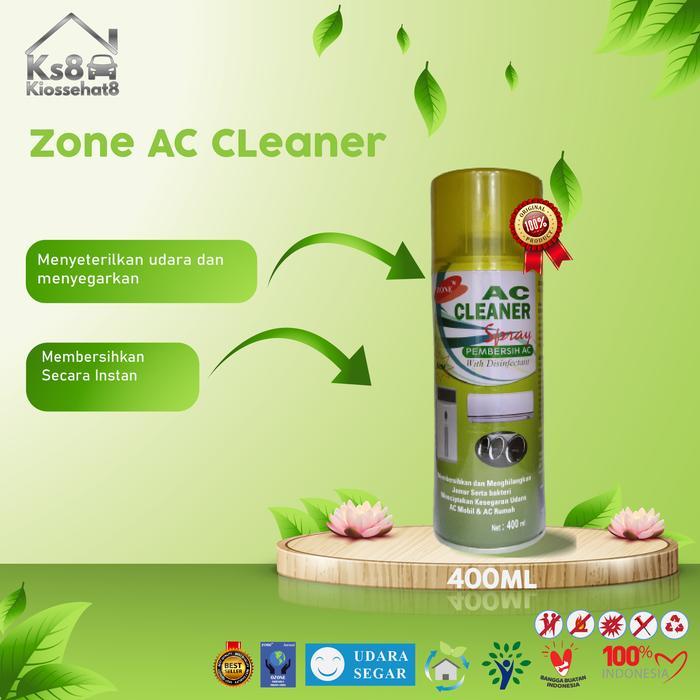 Zone Garage ZONE Ac Cleaner 400ML Pembersih AC Mobil dan Rumah - Ac Cleaner TERLARIS