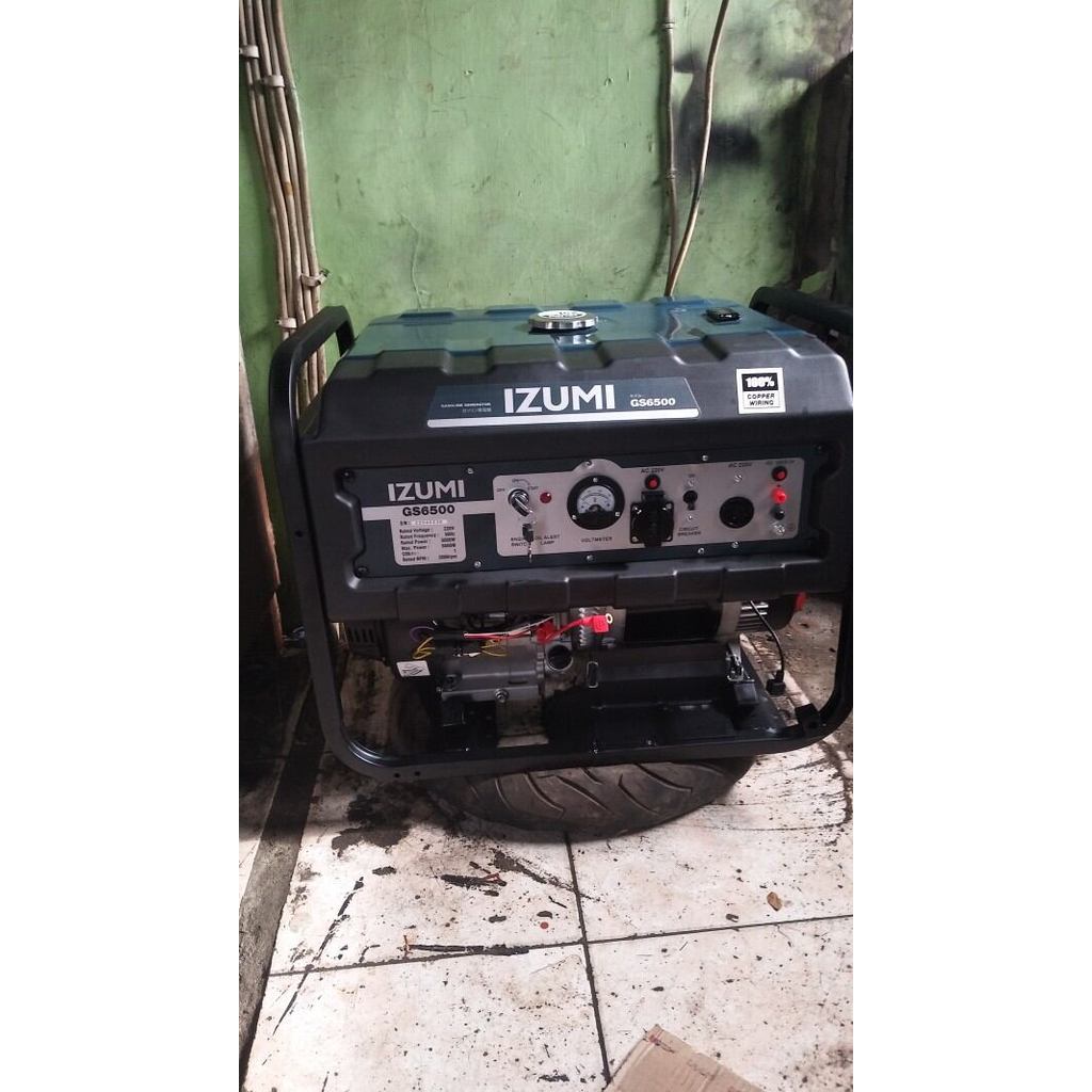 IZUMI Genset Bensin 5000 watt W ( Generator Listrik ) GS-6500