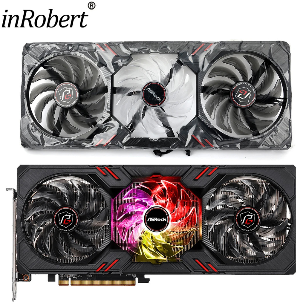 New Reacement Video Card Cooling Fan For Asrock AMD Radeon RX 6800XT 6900XT 6950XT Phantom Gaming Gr