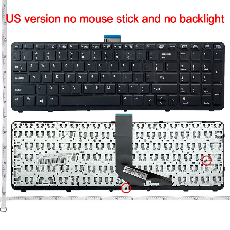 NEW English laptop keyboard FOR HP for ZBOOK 15 G1/ZBOOK 15 G2/ZBOOK 17 G1/ZBOOK 17 G2/HSTNN-C77C