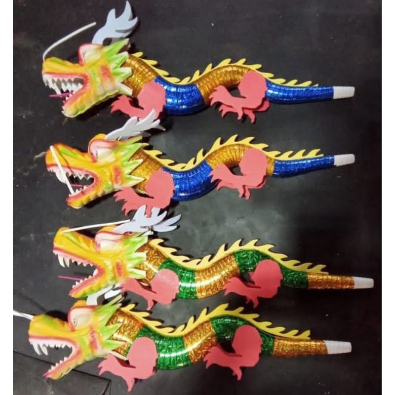 SUMERKAN [20pcs] Terompet Naga Terompet Tahun baru Naga Mas