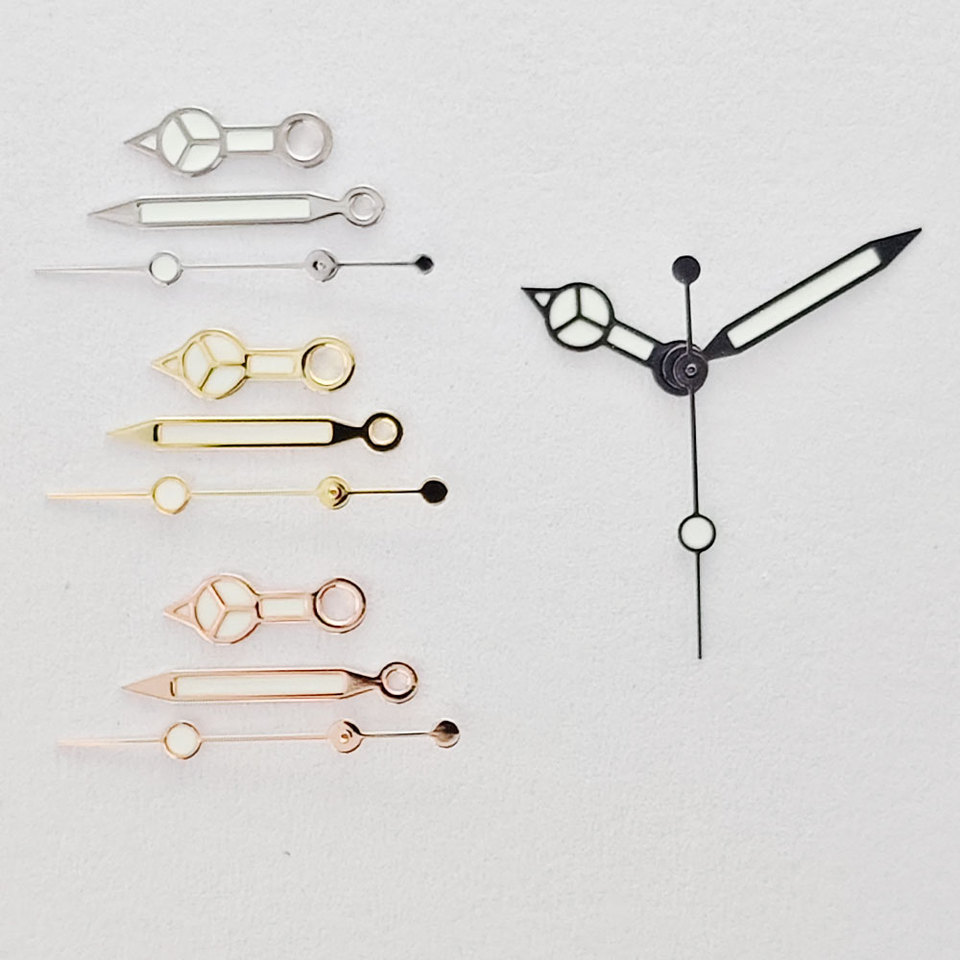 NH35 Watch Hands NH34 NH35A NH36 7S36 4R36 Silver Gold Rose Submariner Mercedes Diver Aiguille Needl