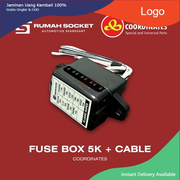 FUSE BOX / RUMAH SEKRING SIKRING MOBIL KIJANG SUPER 5K / ROVER / GRAND