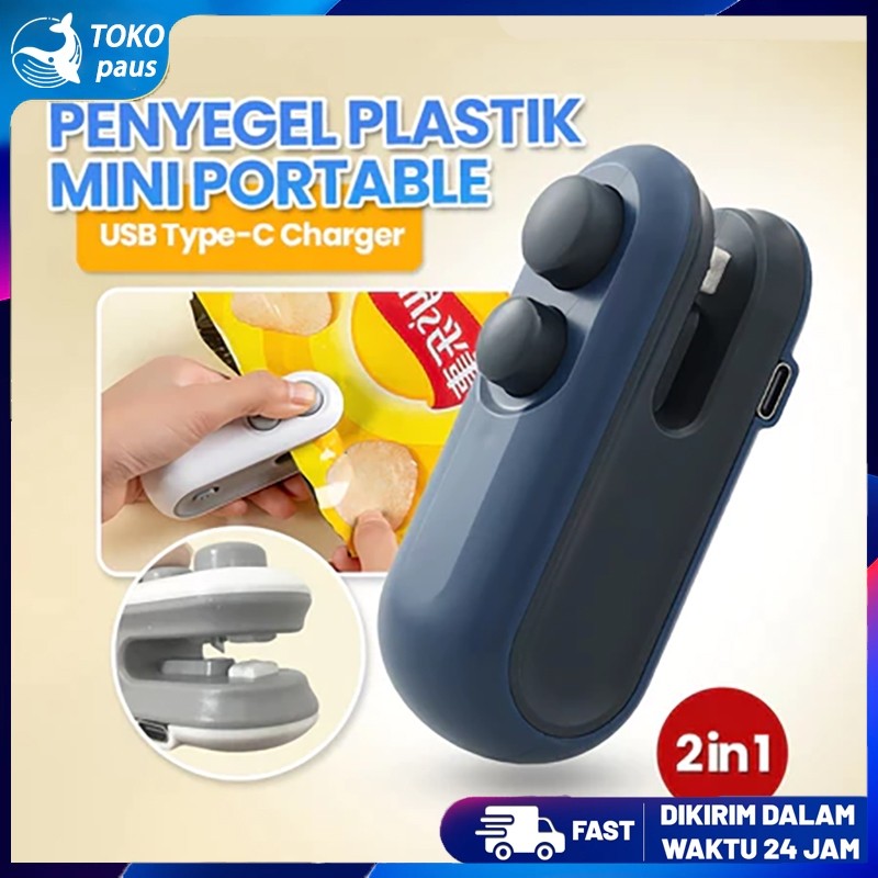 READY STOKPROMO BESAR BESAR BESARAN HANYA DISINI Snack Sealer /Mini Hand Sealer/ Portable Sealer/ Pe