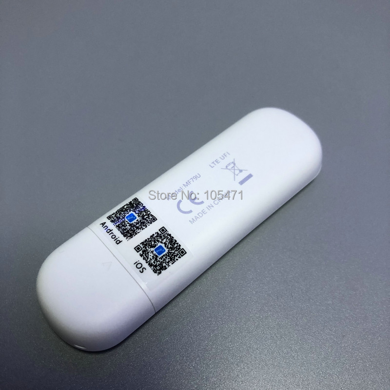 Unlocked ZTE MF79U Mobile WIFI Original 4G LTE USB Modem  Portable Hotspot Sim Card Router
