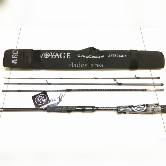 Joran BONE VOYAGE Shore Casting SPINNING BVS804MH PE 1-2 Lure 7-28gr