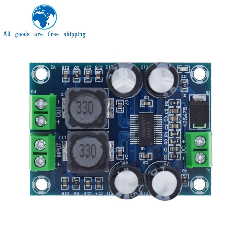 1/3pcs XH-M311 Mini gital Amifier Board TPA3118 Auo Amifier Board Auo Power Amifier Module Mono 60W