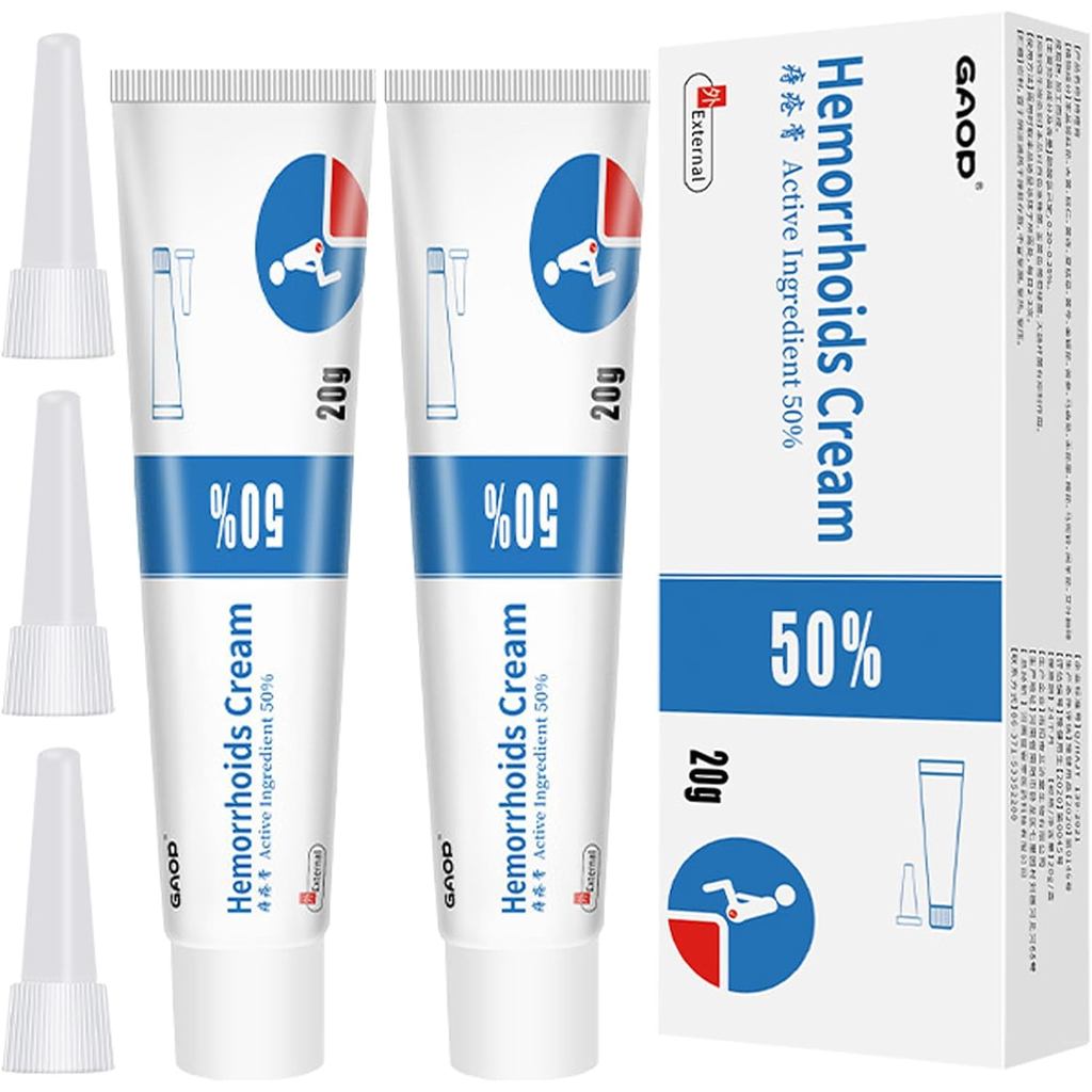 GAOPHemorrhoidCrema50%,HemorrhoidsOintment,NaturalSootheHerbalHemorrhoidOintment,HerbalHemorrhoidsRe
