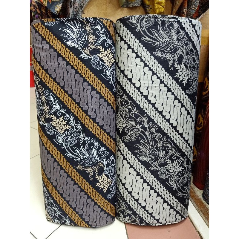 bahan batik katun halus by ningrat // batik katun bakal bawahan motif lereng // kain batik katun ori