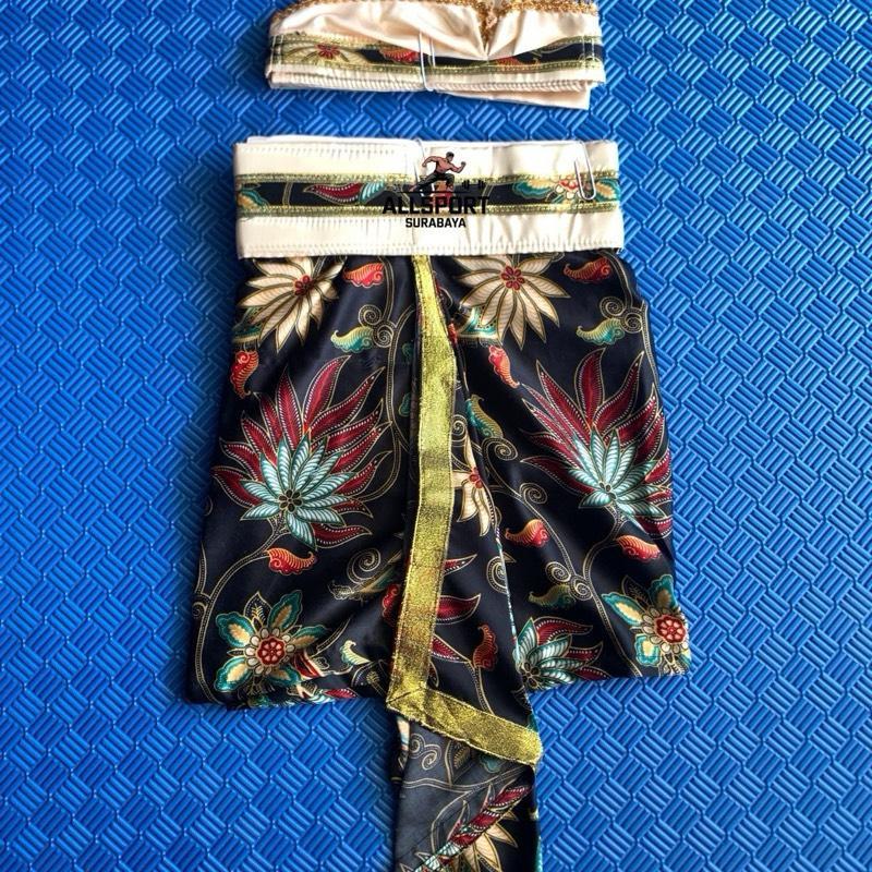 Sembong Silat Hitam Songket Seni Silat Kain Seni Silat Songket Silat Kain Seni Pencak Silat Sembong 