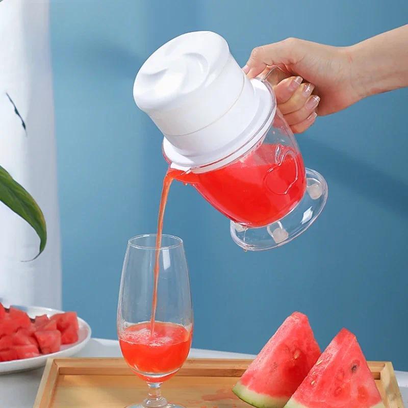 Manual Watermelon Juice Extractor Small Portable Orange Juice Extractor Lemon Fruit Juice Extractor,