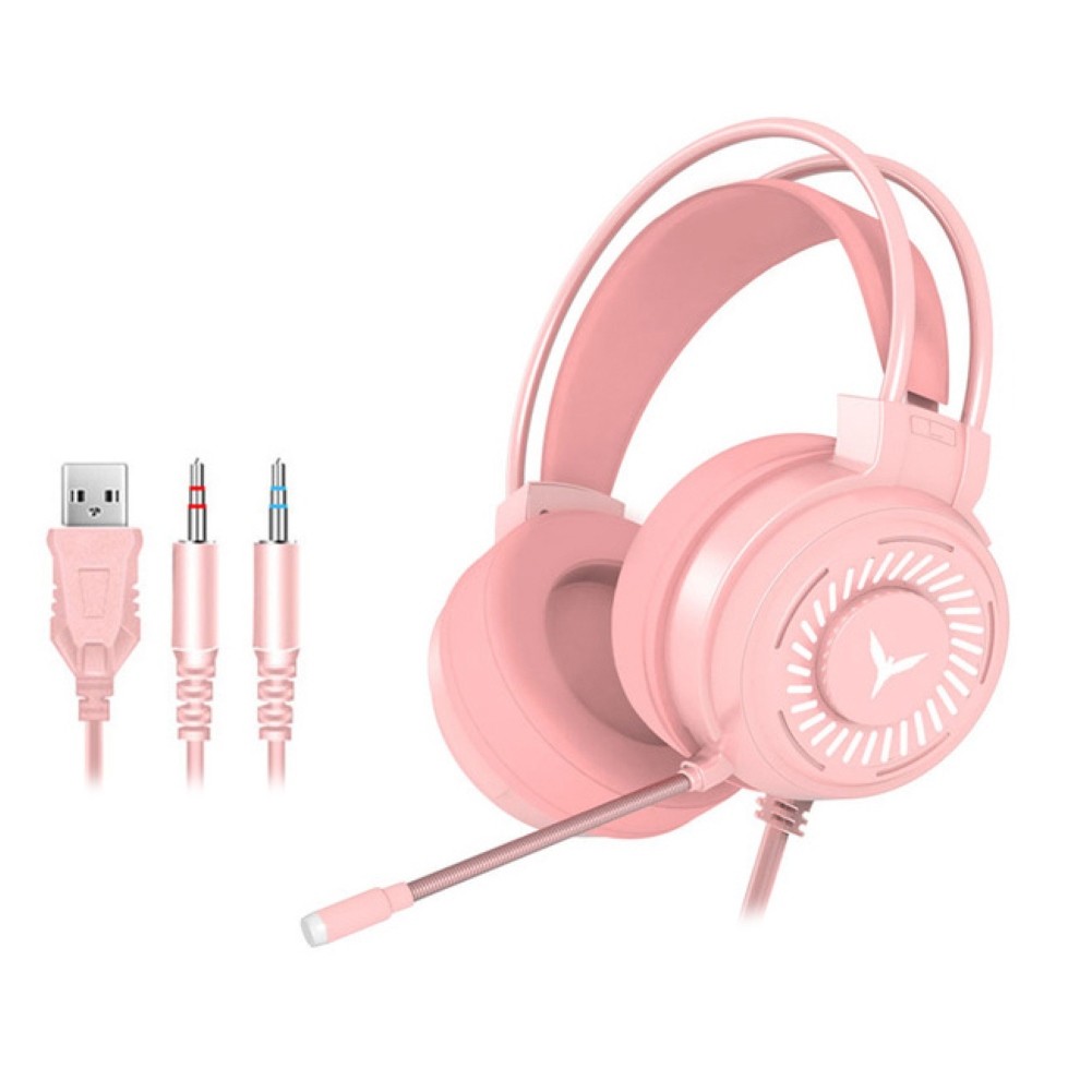 G58 LED Light Gaming Headset Surround Sound Stereo Wired Earphones Bass Head-Mounted Gamer Headphone