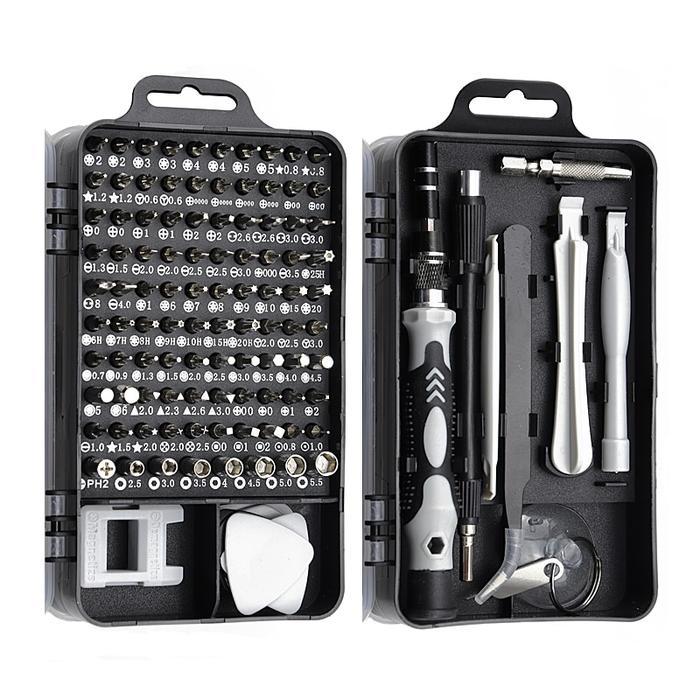 Taffware 115 in 1 Screwdriver Set Reparasi Smartphone Laptop Precision