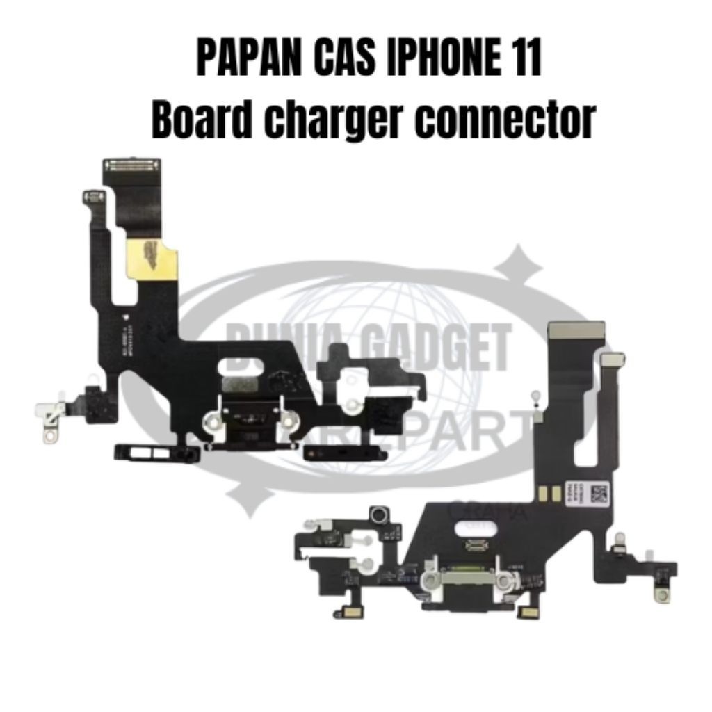 Papan Cas iPhone 11 Board Charger Connector 100% Original KUALITAS ORI SEPERTI BAWAAN HP