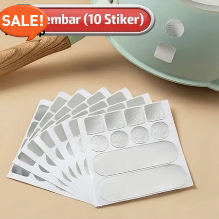 Penambal Panci Anti Api 10PCS Lem Tambal Panci Bocor Aluminium Tape Tahan Panas LH