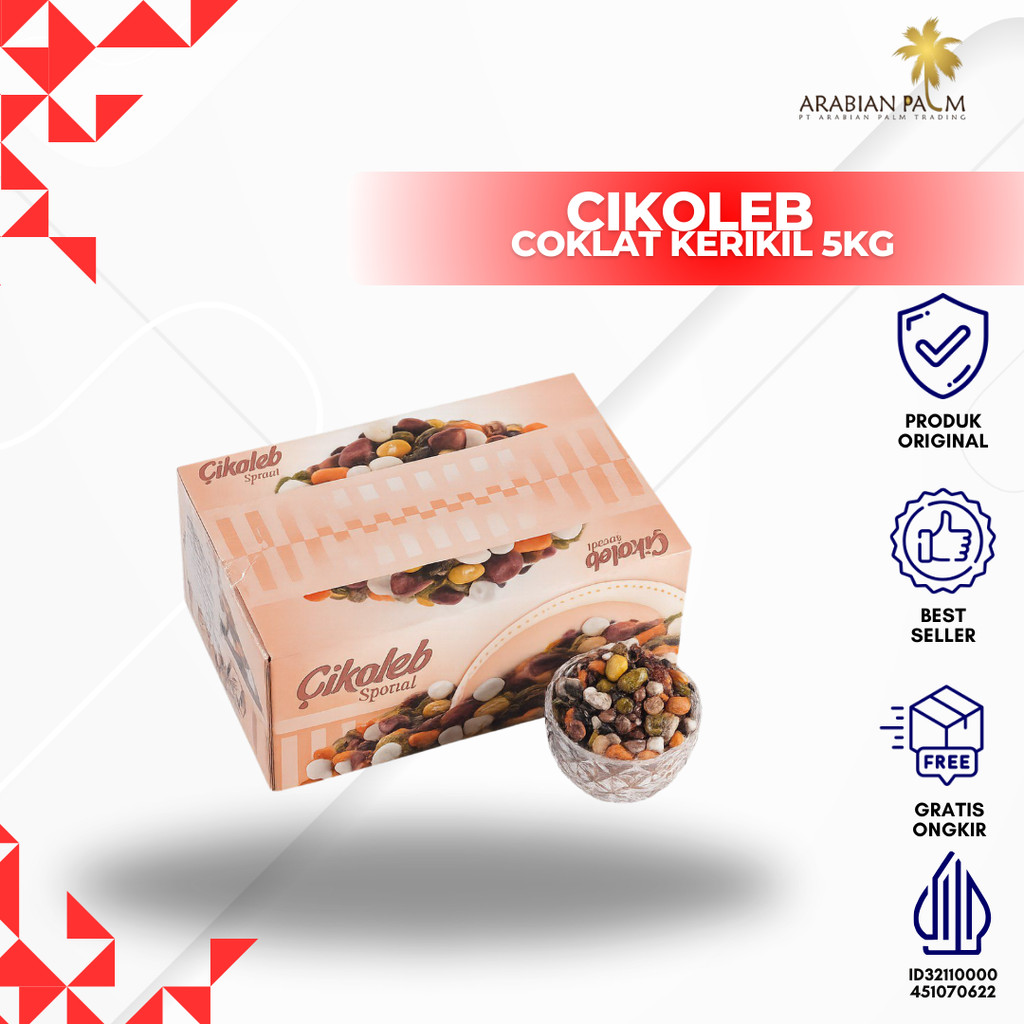 Coklat Kerikil Turkey/ Coklat batu kerikil / Coklat Impor / 5KG