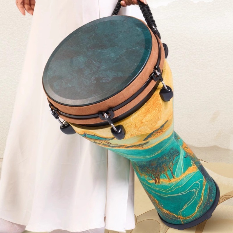 12 Inch Djembe Drum Professional Performance African Drums Children Beginners Tambourines Portable P