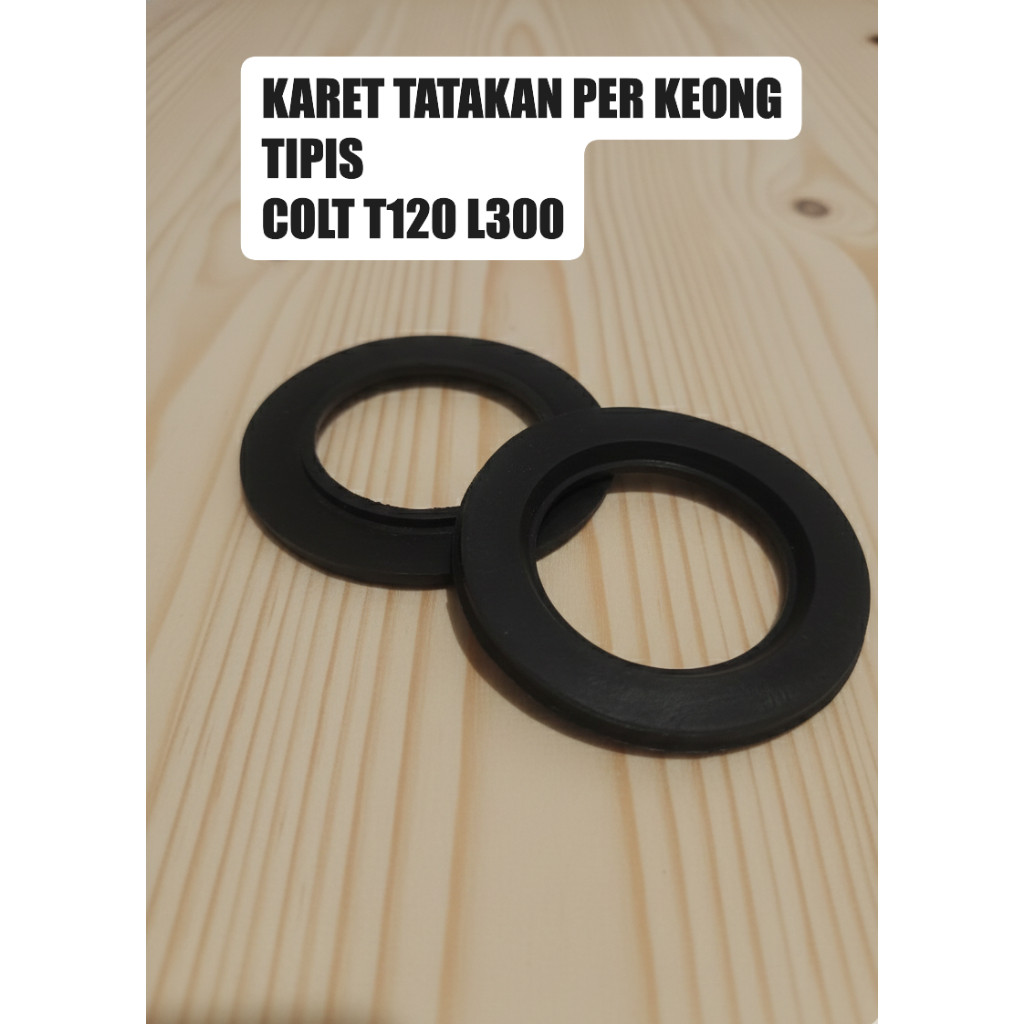 karet tatakan bantalan per keong depan COLT t120 l300