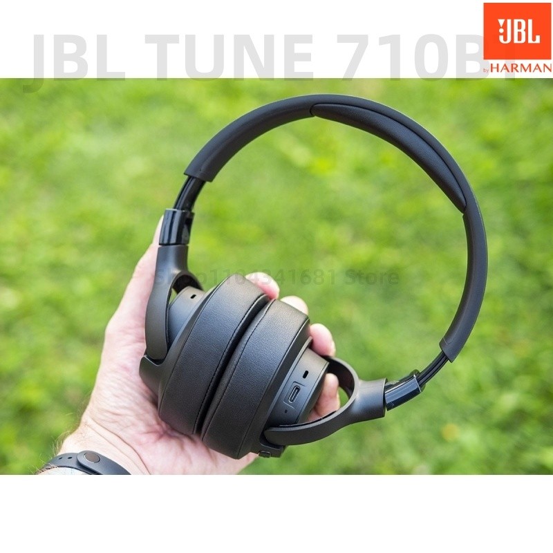 JBL Tune 710BT True Wireless Bluetooth Over-Ear Headphone Pure bass Sound Stereo Sports Music Earpho