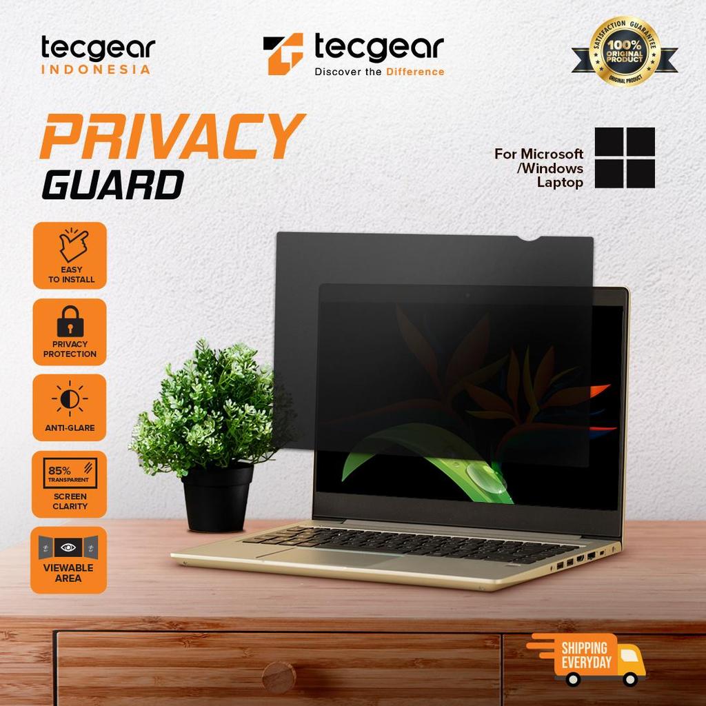 Filter Anti Spy Laptop - Layar Privasi - Anti Radiasi, Anti Blue Light