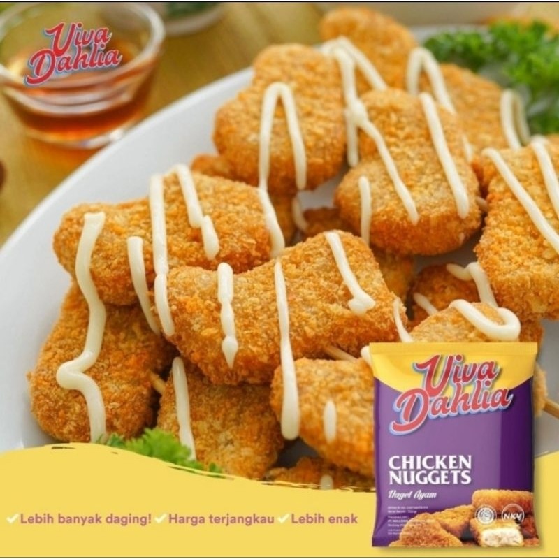 VIVA DAHLIA NUGGET 1KG 32pcs