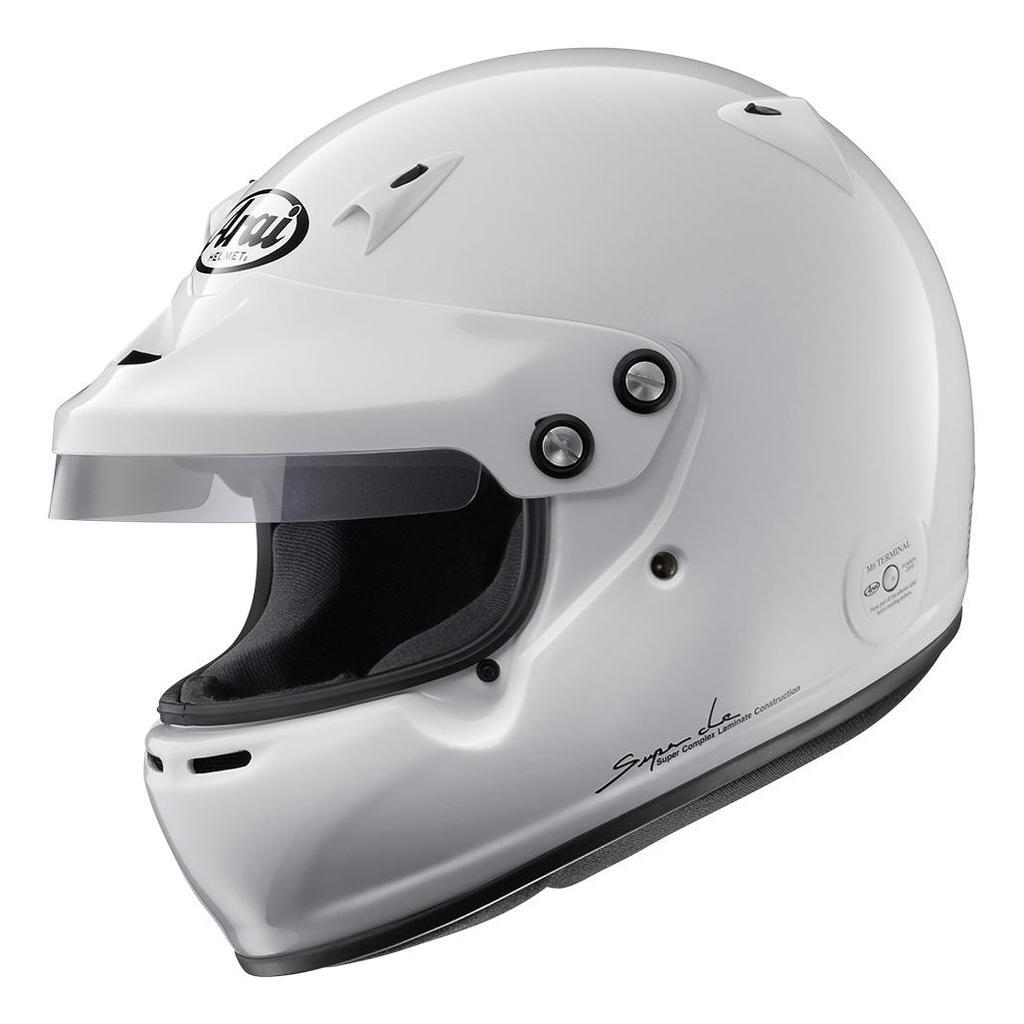Helm Motor Full Face - Arai GP-5W White Original