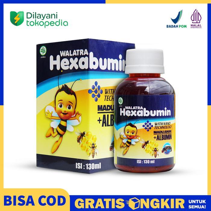 Hexabumin 100% Madu Asli - Obat Sariawan - Panas Dalam Pada Anak