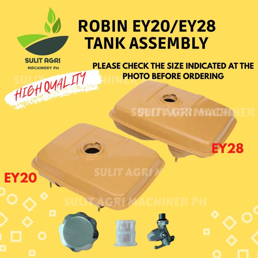 Tangki Bahan Bakar Robin EY20 EY28 5hp 7hp Generator Subaru Pompa Air Mesin Bensin Universal