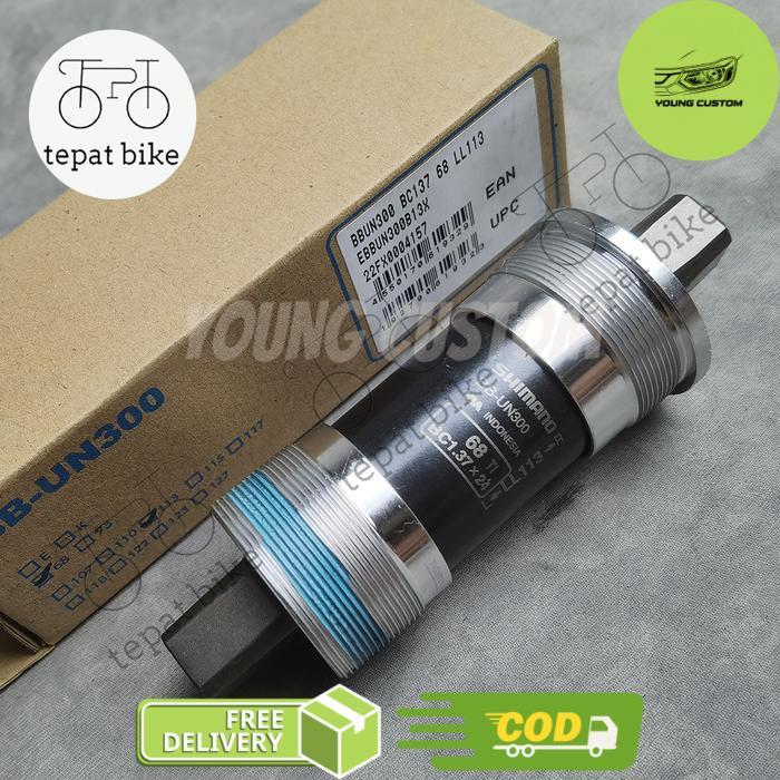 BB Kotak Shimano bottom bracket bearing UN300 113mm & 117,5 - 113 -young