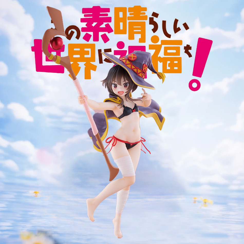 Anime Figure KonoSuba: God's Blessing on This Wonderful World Megumin the Great Mage Swimsuit Beauti