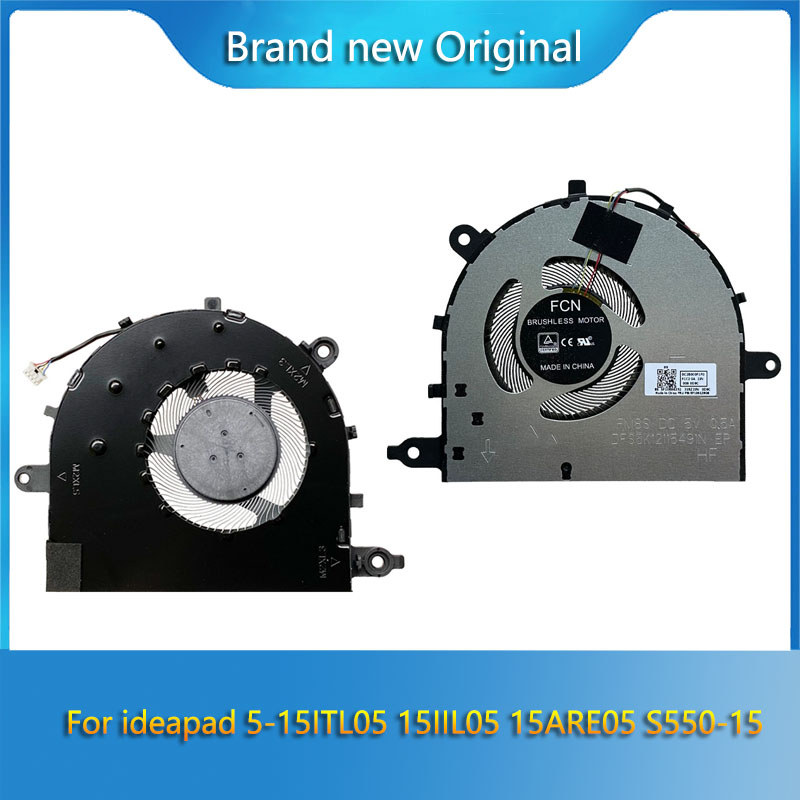 Brand New original Laptop CPU GPU cooling Raator Fan For Lenovo ideapad 5-15ITL05 15IIL05 15ARE05 S5