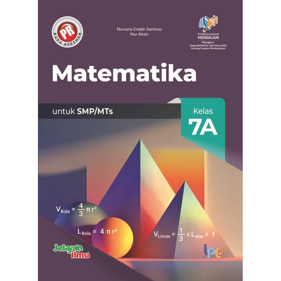 Buku Pr/Lks Matematika Kelas 7 Smp Semester 1  Intan pariwara