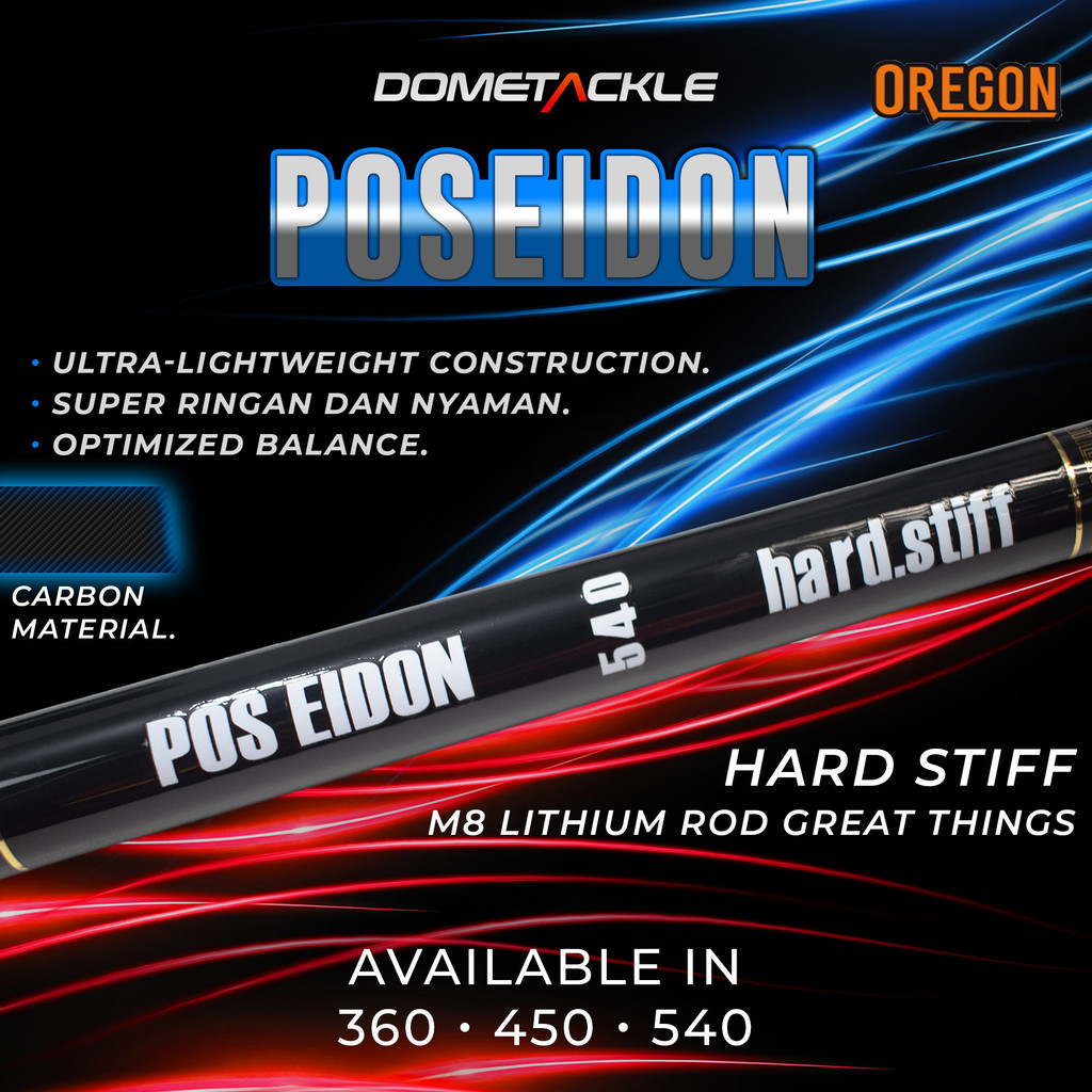 Tegek Oregon Poseidon 360 450 540 Carbon Materal Fishing Pole Rod