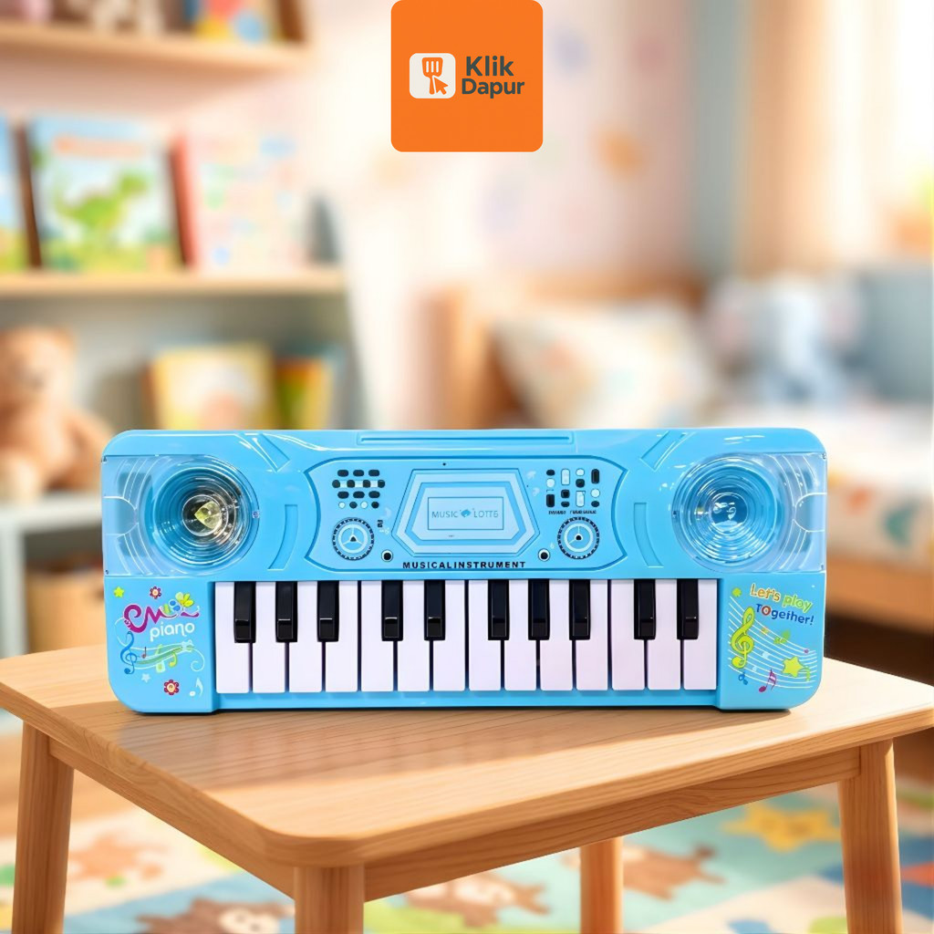 KLIKDAPUR - MAINAN EDUKASI MUSIC HAPPY PIANO BX62