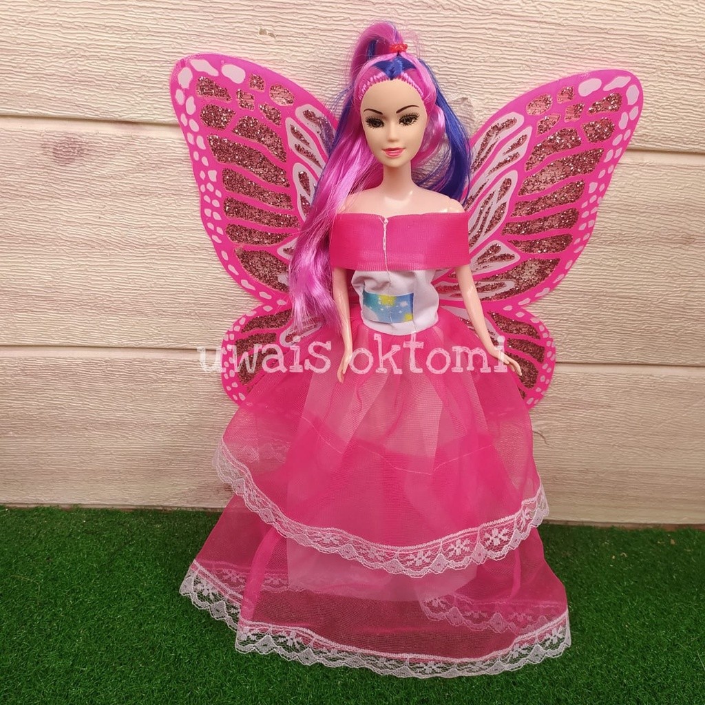 Boneka  Baju Peri Mainan Boneka Baju Peri Koleksi Boneka Baju Sayap terbaru