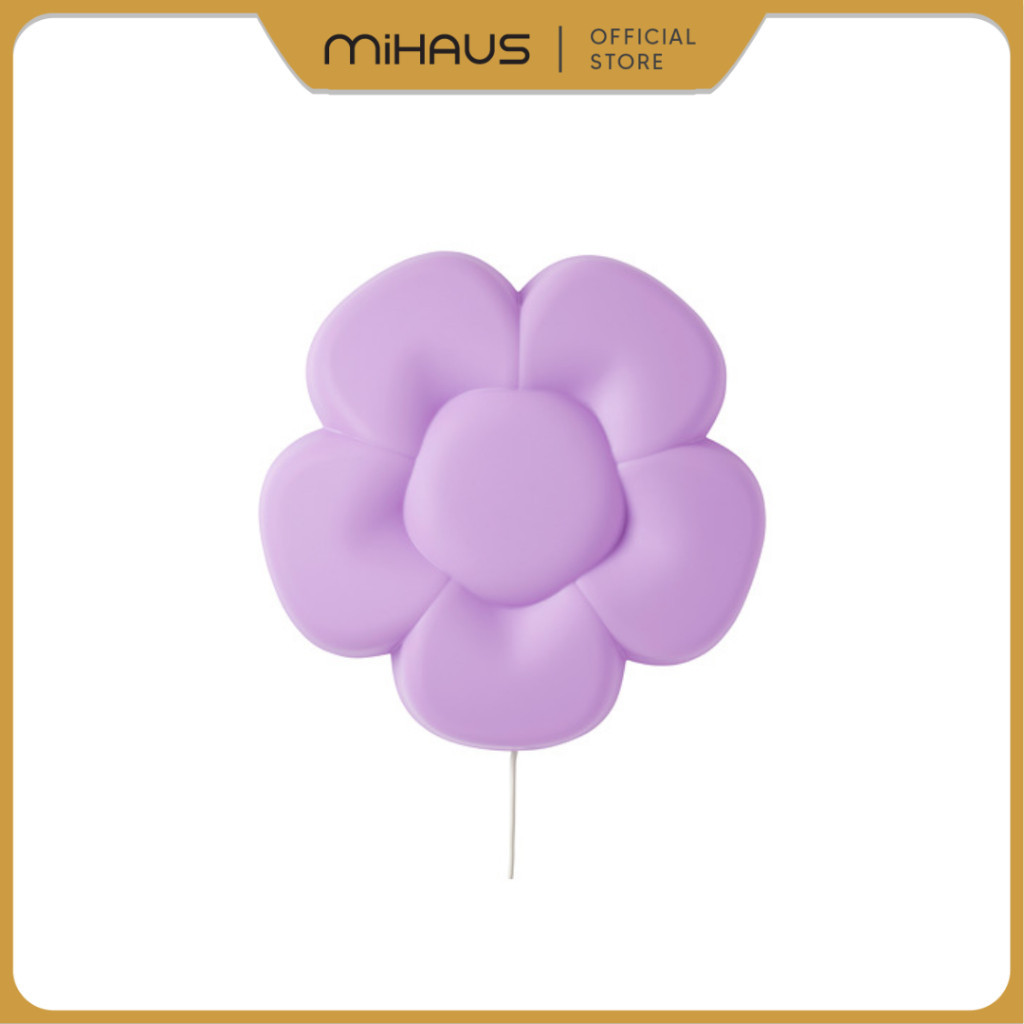 NEW ARRIVAL IKEA UPPLYST Lampu dinding / lampu hias / lampu tidur anak, led bunga ungu UP1897