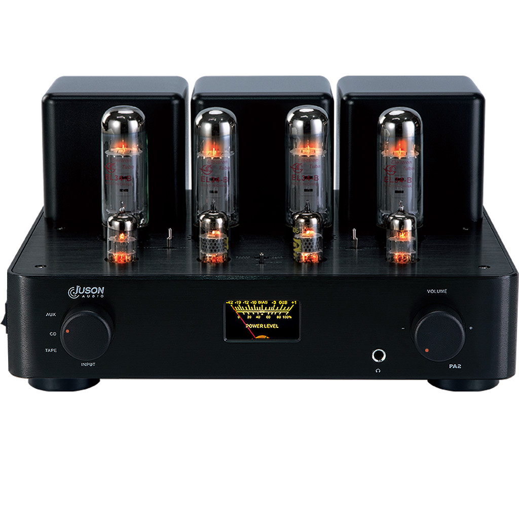 PA2 EL34 PushPull Tube Amplifier  Triode & Ultralinear Mode HiFi Integrated Amp with Headphone Outpu