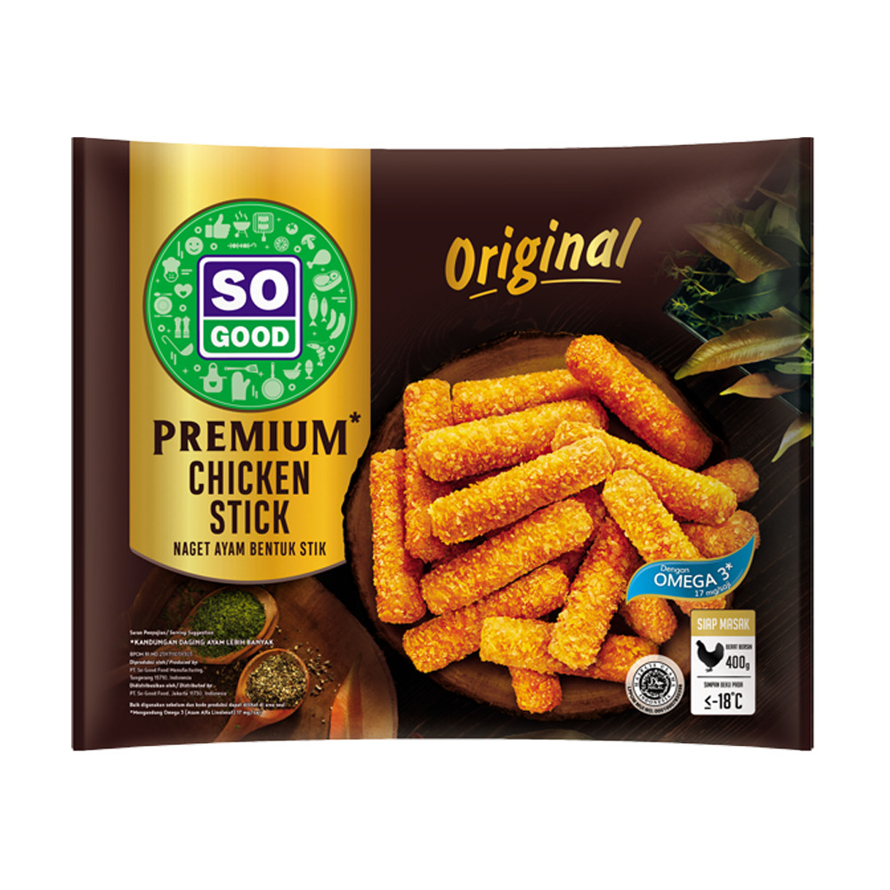 SO GOOD CHICKEN NUGGET PREMIUM 400GR