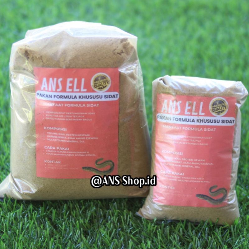 serbuk pakan sidat glass eel 500 gram/pakan sidat/sidat glass eel/sidat elver