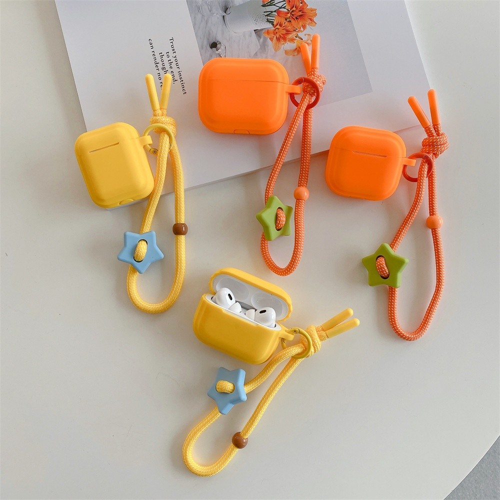 Casing AirPods untuk iPhone AirPods Pro3 AirPods Pro2 AirPods 3 AirPods 1 2 AirPods 4 Casing Earphon
