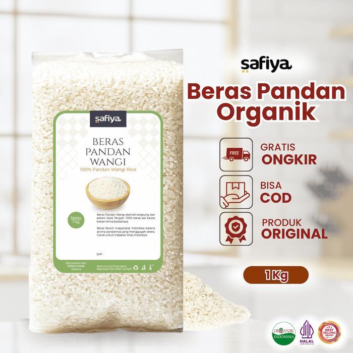 Safiya Beras Pandan Wangi 1 Kg Beras Organik Premium - 1 Kg