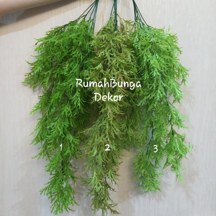 Daun Tanduk Rusa Juntai Artificial