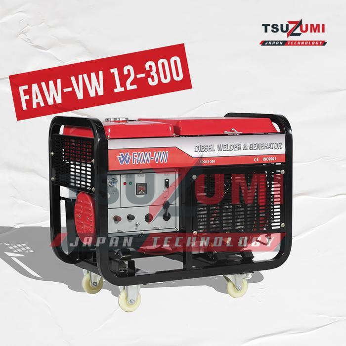 PROMO BIG SALE Genset las 300 ampere 10000 watt diesel portable FAW-VW FDG12-300