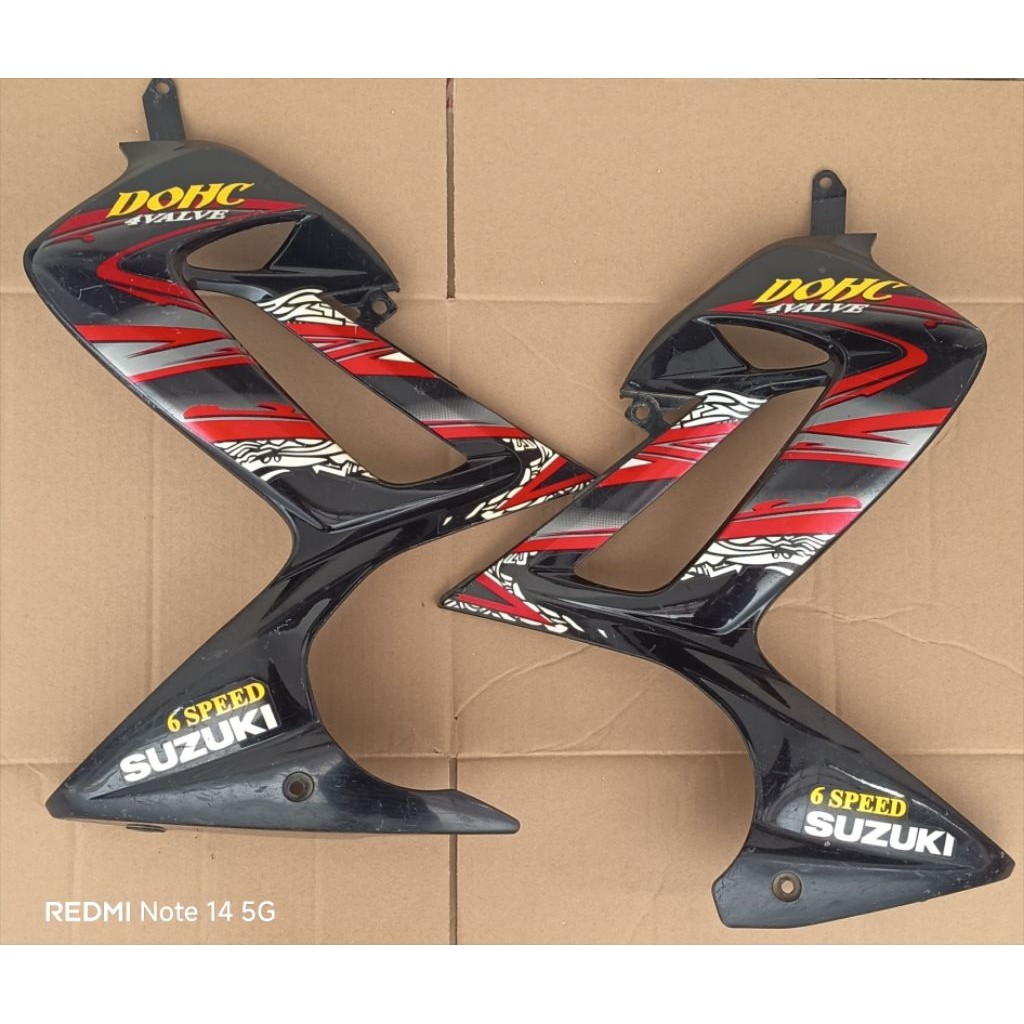 Baru Cover Sayap Depan Kanan Kiri Suzuki Satria Fu Thailand Barong Bahan tebal mirip ori