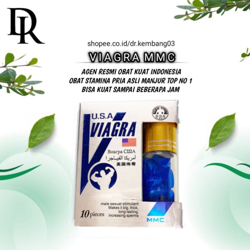 VIAGRA MMC ORIGINAL PIL BIRU ASLI IMPORT USA OBAT KUAT PRIA DEWASA TAHAN LAMA