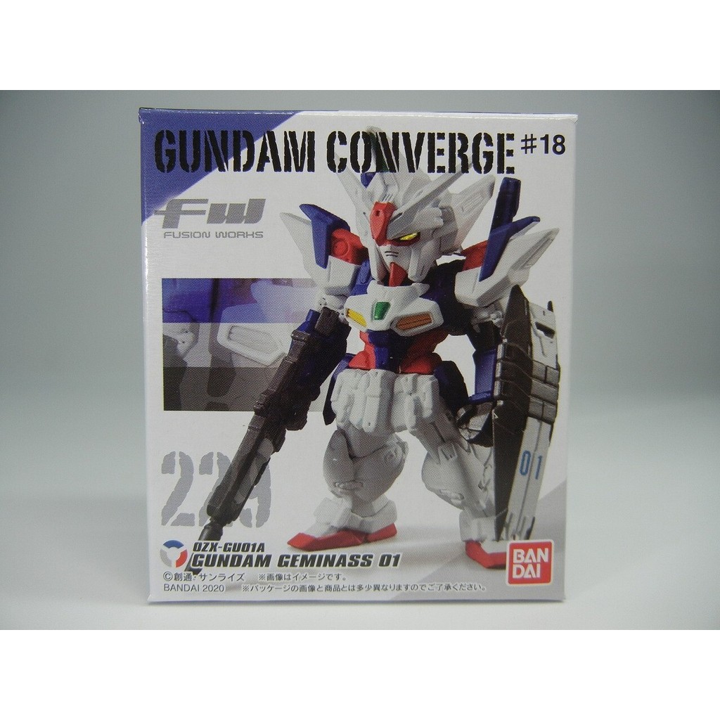 FW Gundam Converge #18 229 Gundam Geminass 01 Mini Figure Bandai