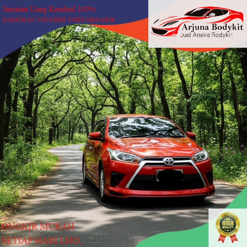 BUMPER YARIS BODYKIT YARIS VIPER 2014-2017 BODY KIT YARIS LELE