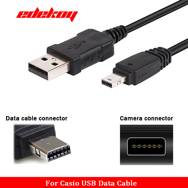 TR150USB arger& sync data Cable For CASIO Exilim Camera EX-ZR500 ZR510 ZR410 for AD-C53U arger EX- Z
