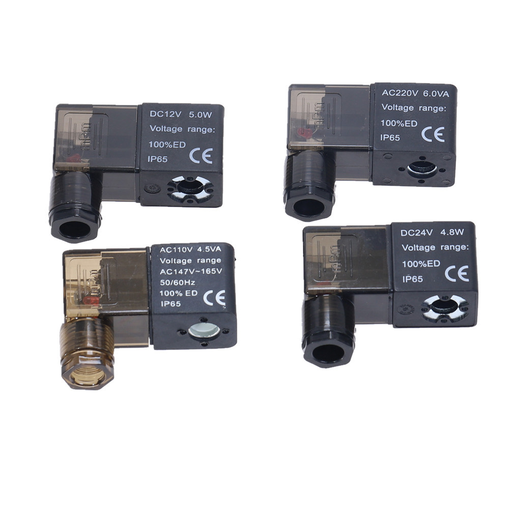 Electrical Part AC 220V 6.0VA 50/60Hz Pneumatic Solenoid Valve Coil 4V210 DC 12V/24V AC 24V/36V/110V