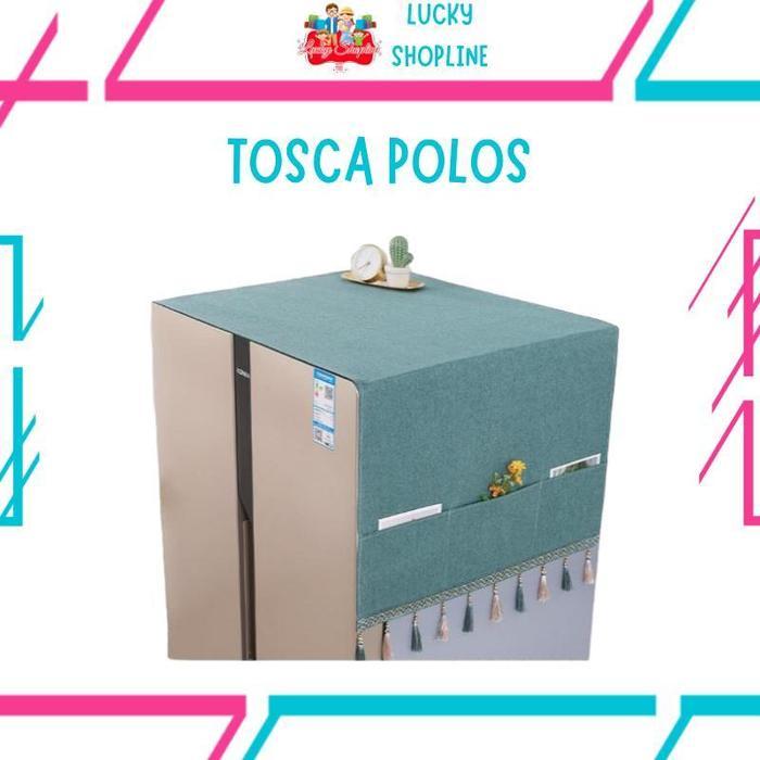 [SETIYA KITCHEN] [BIG SALE] Cover Penutup Kulkas Taplak kulkas Multifungsi Alas Penutup Lemari es / 